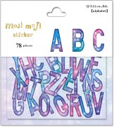 もじもじステッカー　　　　　　　　　　　スペース／アルファベット
