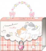 カギ付きバッグシールバインダー　　　　　　　　　　　　もっちりねこ